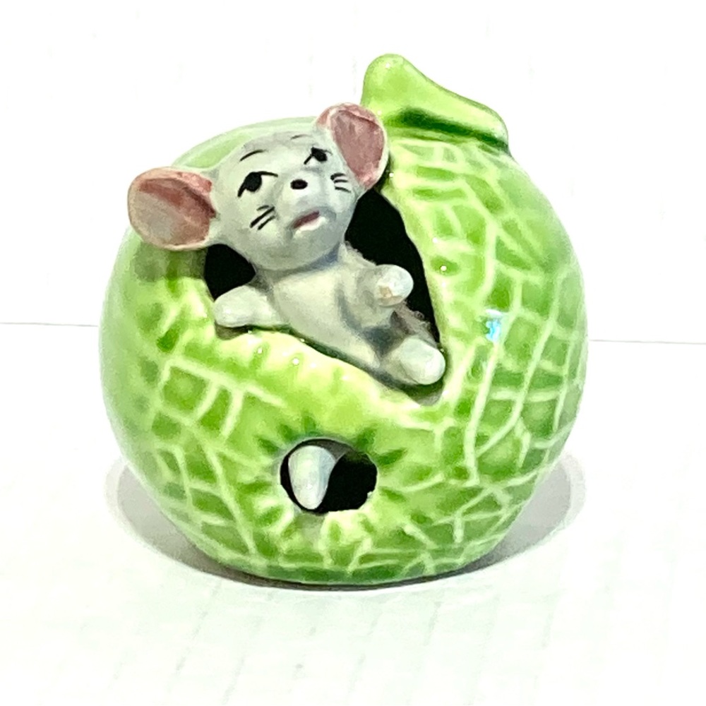 Vintage Mouse Toothpick Holder